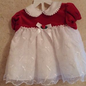 By Bryan.0-3 months. Christmas Dress.